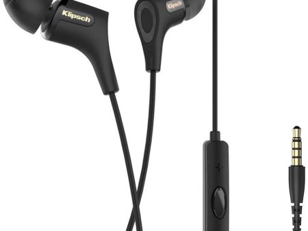 Klipsch In-Ear Headphones, Black - Certified Factory Refurbished Online Sale