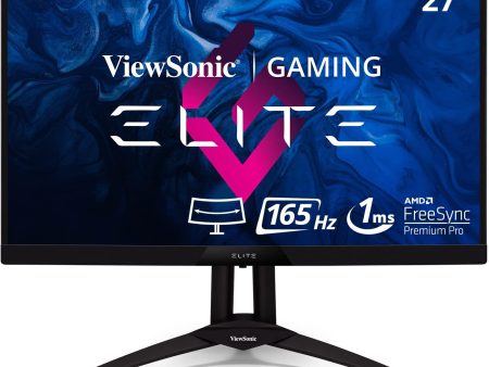 ViewSonic ELITE 27? Curved 1440p 1ms 165Hz Gaming Monitor with FreeSync Premium Pro, VESA Display HDR400 and Advanced Ergonomics for Esports ? Certified Refurbished Cheap