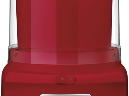 Cuisinart ICE21R Ice Cream Maker 1- 1 2 qt, Red - Certified Refurbished Online Sale