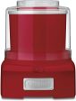 Cuisinart ICE21R Ice Cream Maker 1- 1 2 qt, Red - Certified Refurbished Online Sale