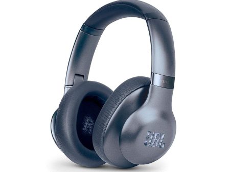 JBL Everest Elite 750 Over-Ear Wireless Bluetooth Headphones, Blue ? Certified Refurbished Hot on Sale