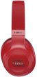 JBL??Bluetooth Over Ear Headphones, Red - Certified Refurbished Online now