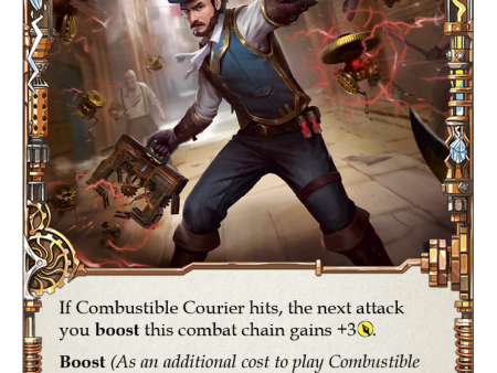 Combustible Courier (Blue) [1HP204] Hot on Sale