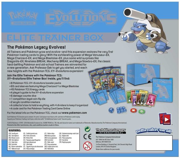 XY: Evolutions - Elite Trainer Box (Mega Blastoise) Fashion