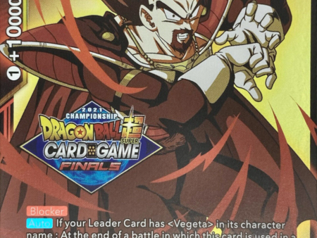 King Vegeta, Commanding Support (Championship Pack 2021 Vault Set) (P-355) [Tournament Promotion Cards] Online