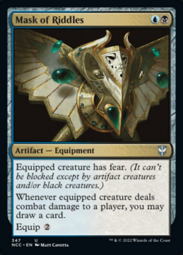 Mask of Riddles [Streets of New Capenna Commander] Cheap