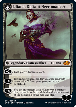 Liliana, Heretical Healer    Liliana, Defiant Necromancer [Commander Collection: Black] For Cheap