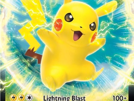 Pikachu V (SWSH198) (Jumbo Card) [Sword & Shield: Black Star Promos] Supply