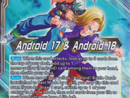 Android 17 & Android 18    Android 17 & Android 18, Harbingers of Calamity (BT13-092) [Supreme Rivalry Prerelease Promos] For Cheap