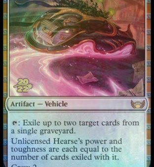 Unlicensed Hearse [Streets of New Capenna Prerelease Promos] For Sale