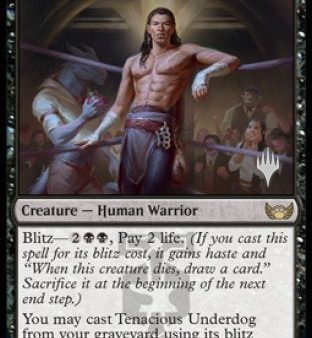 Tenacious Underdog (Promo Pack) [Streets of New Capenna Promos] Online