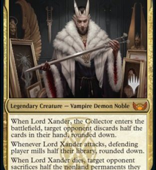 Lord Xander, the Collector (Promo Pack) [Streets of New Capenna Promos] Online now