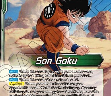 Son Goku    Son Goku, Destined Confrontation (BT15-061) [Saiyan Showdown Prerelease Promos] Online Sale