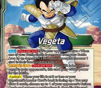 Vegeta    Vegeta, Destined Confrontation (BT15-062) [Saiyan Showdown Prerelease Promos] Fashion