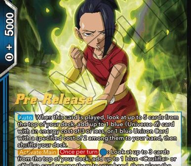 Kale, Ready to Fuse (BT15-044) [Saiyan Showdown Prerelease Promos] on Sale