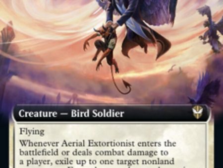 Aerial Extortionist (Extended Art) [Streets of New Capenna Commander] Supply