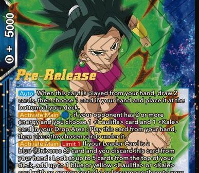 Kefla, Universe 6 Fusion Warrior (BT15-048) [Saiyan Showdown Prerelease Promos] For Cheap