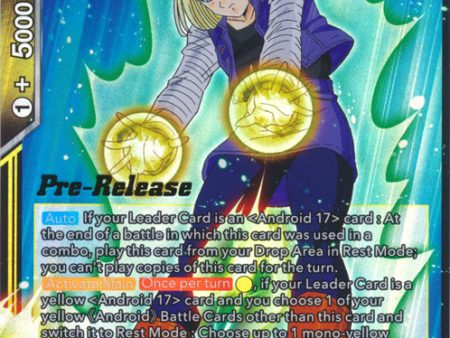 Android 18, Sibling Strike (BT13-111) [Supreme Rivalry Prerelease Promos] Hot on Sale