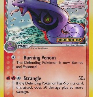 Arbok (13 101) (Delta Species) (Stamped) [EX: Dragon Frontiers] Hot on Sale